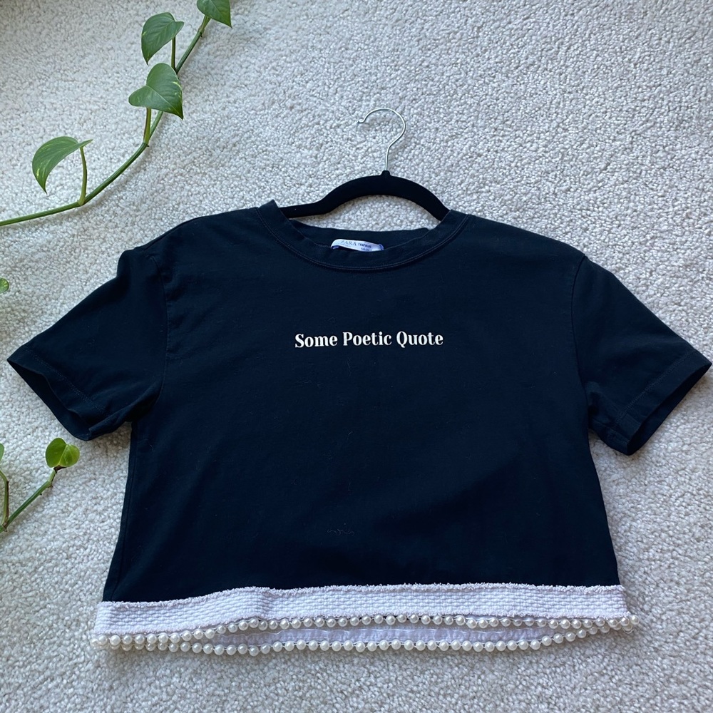 Cute classy crop top shirt